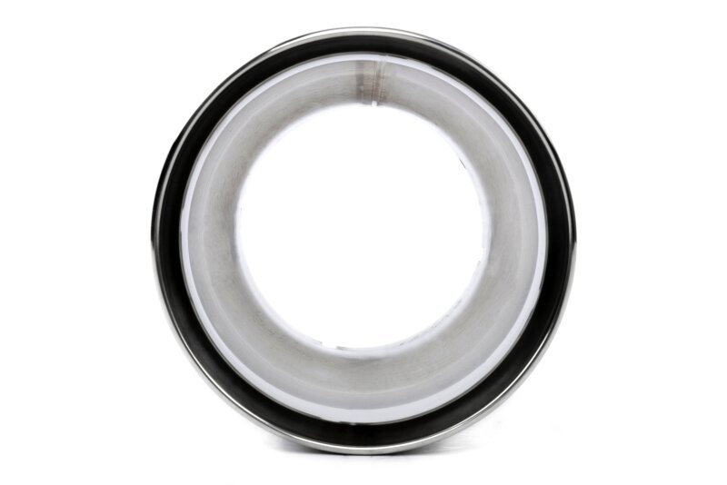 Dinan 4" Exhaust Tip highlighting double-walled construction