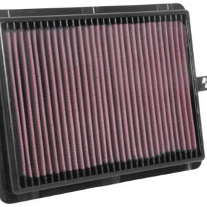 K&N 33-5057 High-Flow Air Filter for Hyundai Sonata and Kia Optima