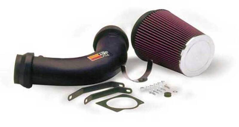 High-flow air filter included with K&N 57-2514-4
