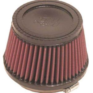 K&N Filters RU-2510 Universal Air Filter with pliable rubber flanges