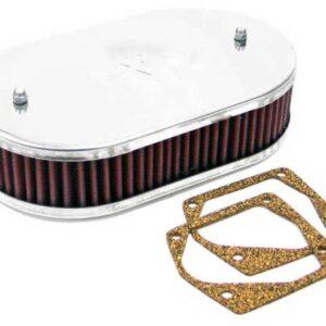 K&N Filters 56-9025 Custom Air Filter kit with chrome top and base