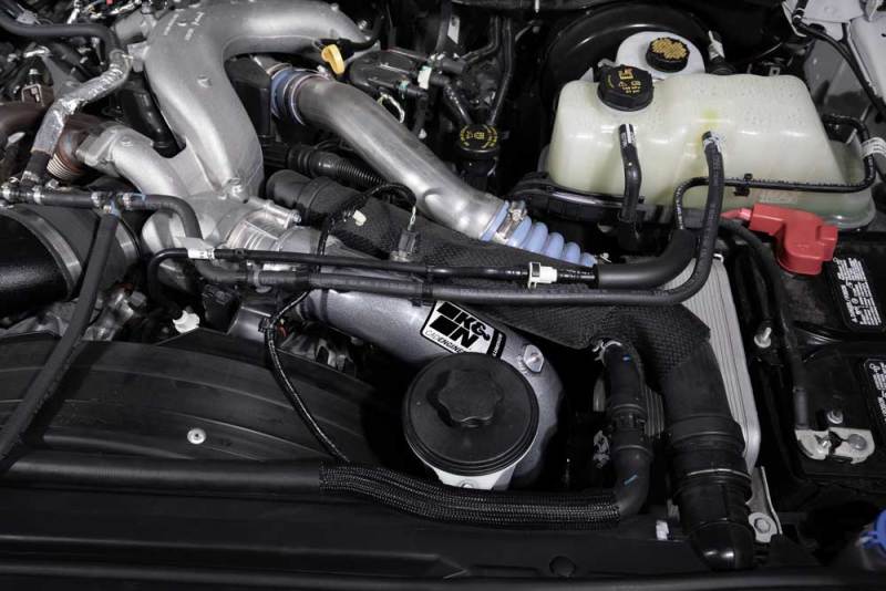 K&N charge pipe kit designed for turbocharged vehicles