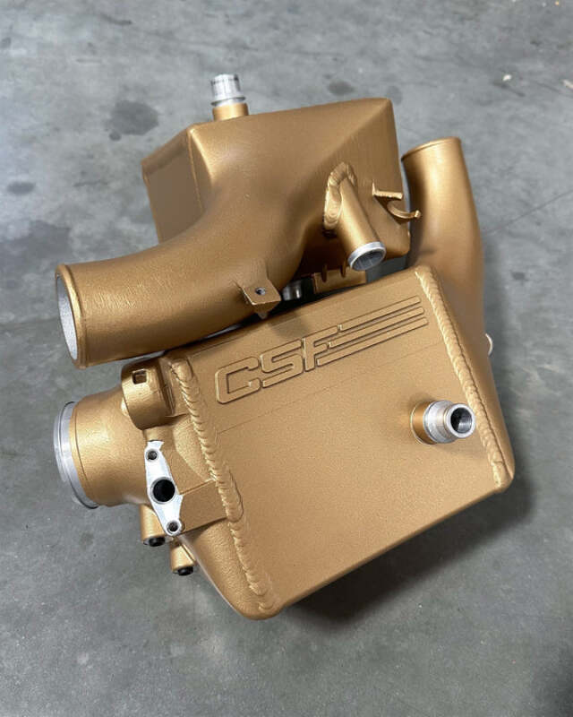 CSF 8178PGS Twin Charge-Air-Cooler Set in Poly Gold Satin