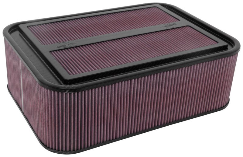 K&N 100-8564 Sprint Car Style Air Box made of carbon fiber