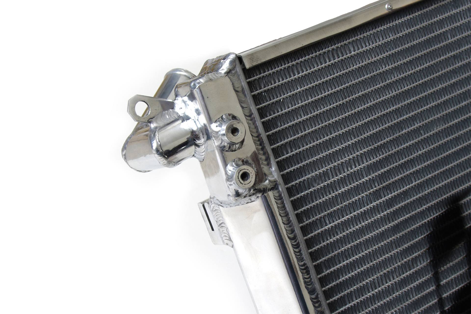 Multi-louvered fins of CSF Radiator 7016 for enhanced airflow