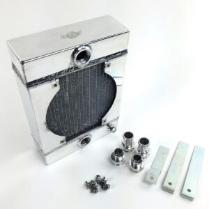 CSF 7065 KING Cooler drag race radiator front view