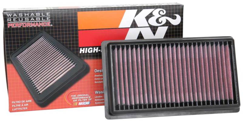 K&N 33-5081 High-Flow Air Filter for Hyundai Accent & Kia Rio - Image 4