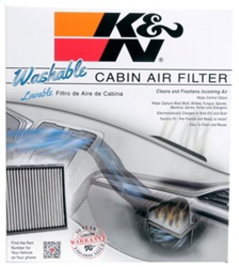 K&N Filters VF3004 Cabin Air Filter - Image 10