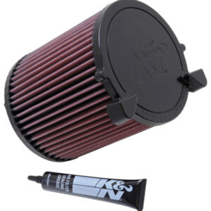 K&N E-2014 High-Flow Air Filter - Washable and Reusable