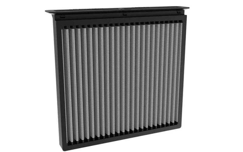 Close-up of K&N Filters VF2084 Air Filter showing filtration technology
