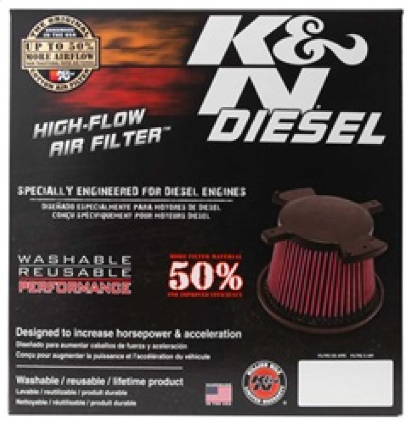K&N Filters E-0787 High-Flow Air Filter - Image 10