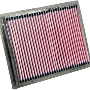 K&N 33-2227 High-Flow Air Filter - Washable and Reusable