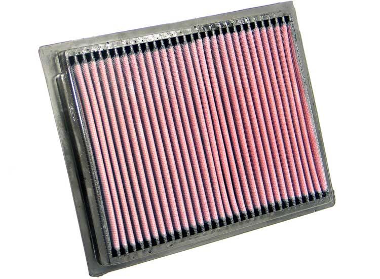 K&N 33-2227 High-Flow Air Filter - Washable and Reusable