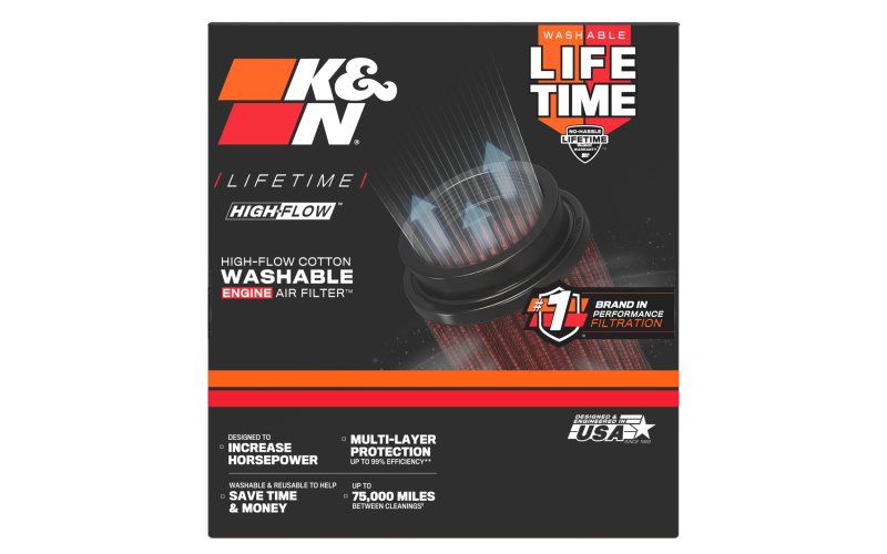 K&N Filters RU-9670 Air Filter - Image 6