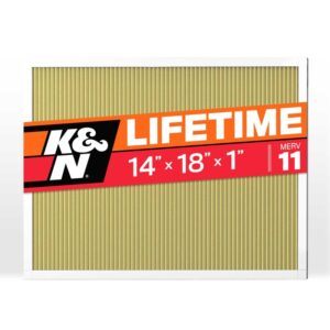 K&N HVC-11418 washable air filter for HVAC systems