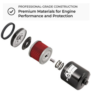 K&N Filters KN-139 Premium Oil Filter for engine protection