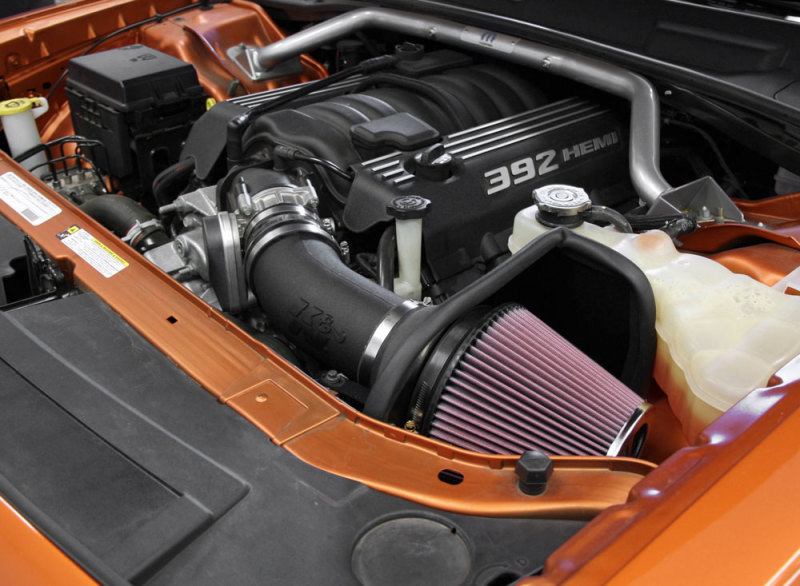 Custom heat shield of K&N 57-1565 Air Intake System