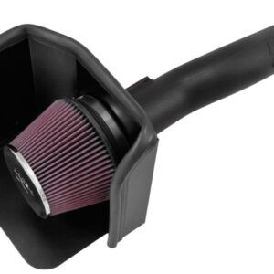 K&N Filters 63-9039 Air Intake System with high-density polyethylene tube
