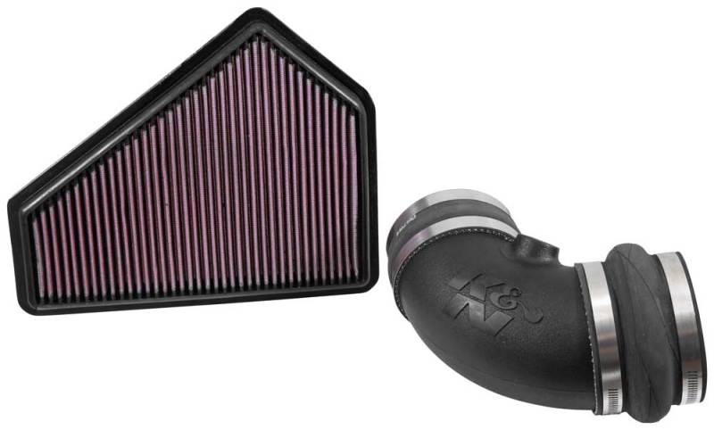 K&N Filters 57-3086 Air Box Intake System with High-Flow Air Filter