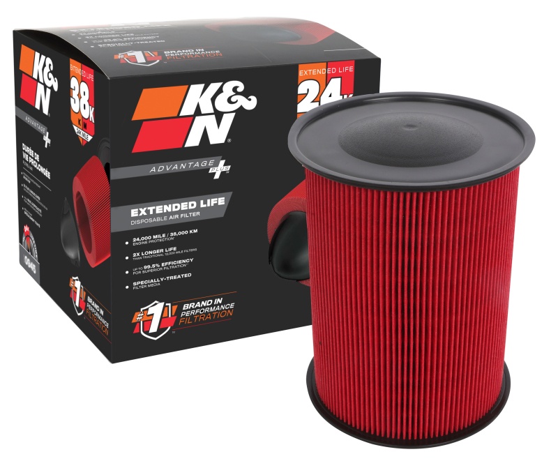 K&N Filters KNF-2993 Air Filter with 24,000-mile service life