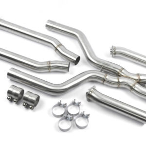 Dinan D660-0103 High Flow X-Pipe Exhaust for BMW