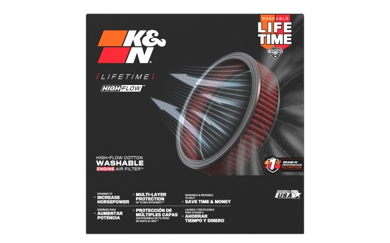 K&N SU-1200 High-Flow Air Filter for Motorcycles - Image 6