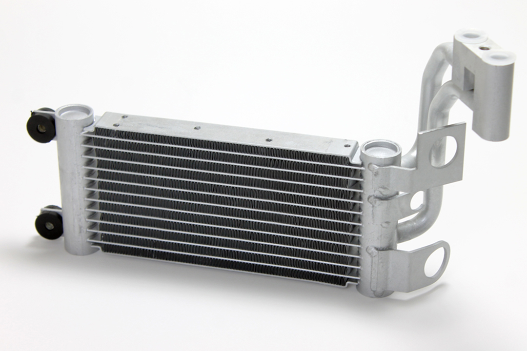 CSF 8042 Trans/Oil Cooler installed for optimal performance