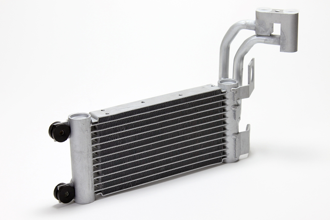 Close-up of CSF 8042 Trans/Oil Cooler core design
