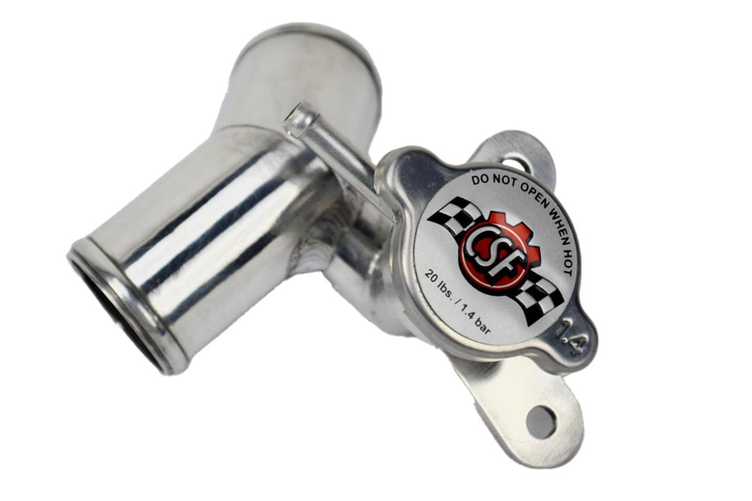 Mirror polished finish of CSF 8044 aluminum neck