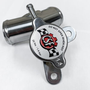 CSF 8044 aluminum auxiliary filler neck for cooling system