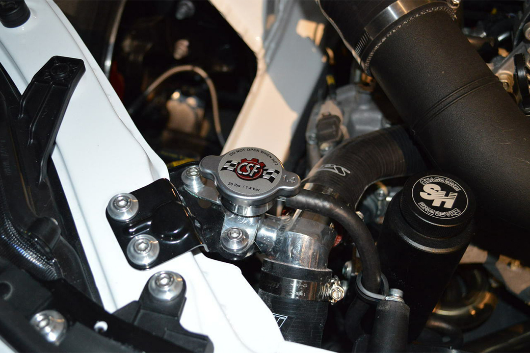 CSF 8044 Aluminum Auxiliary Filler Neck for Cooling System - Image 5
