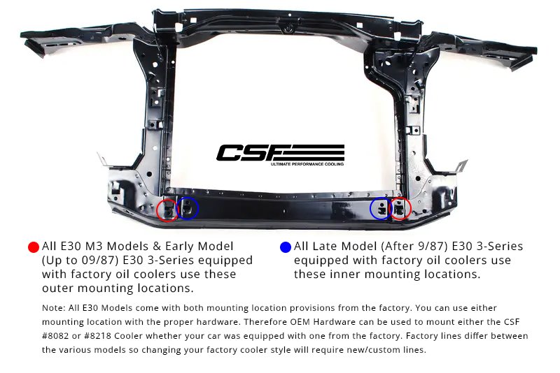 CSF 8218 Cooling Oil Cooler for BMW E30 - Image 8