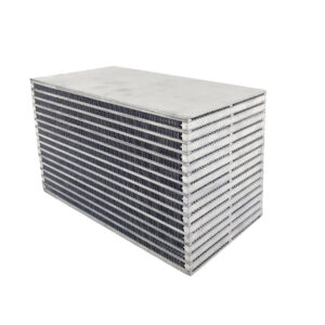 CSF 8134 Bar & Plate Intercooler Core showing dimensions and design