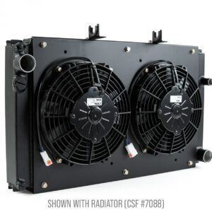CSF 8180 Cooling Fan & Shroud Kit with dual 9-inch SPAL fans