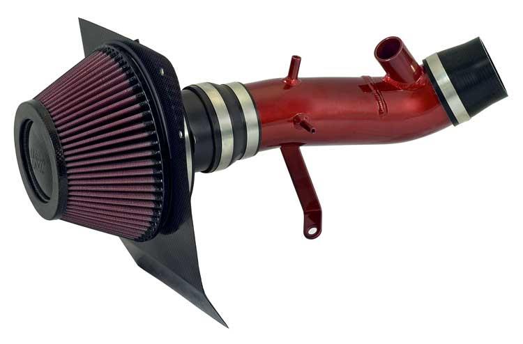 K&N Filters air intake system package dimensions