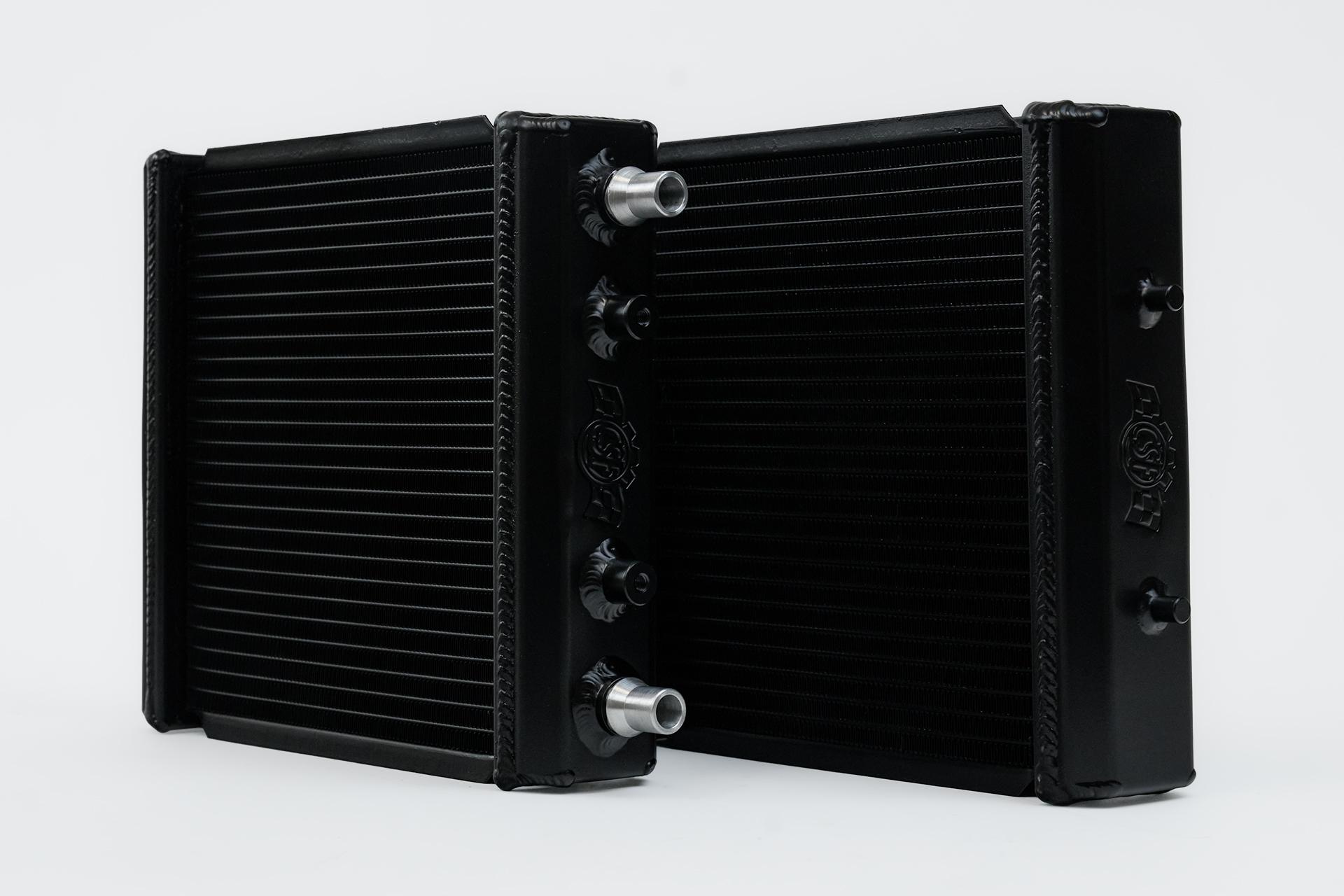 Easy installation of CSF 8207 High-Performance Auxiliary Radiators