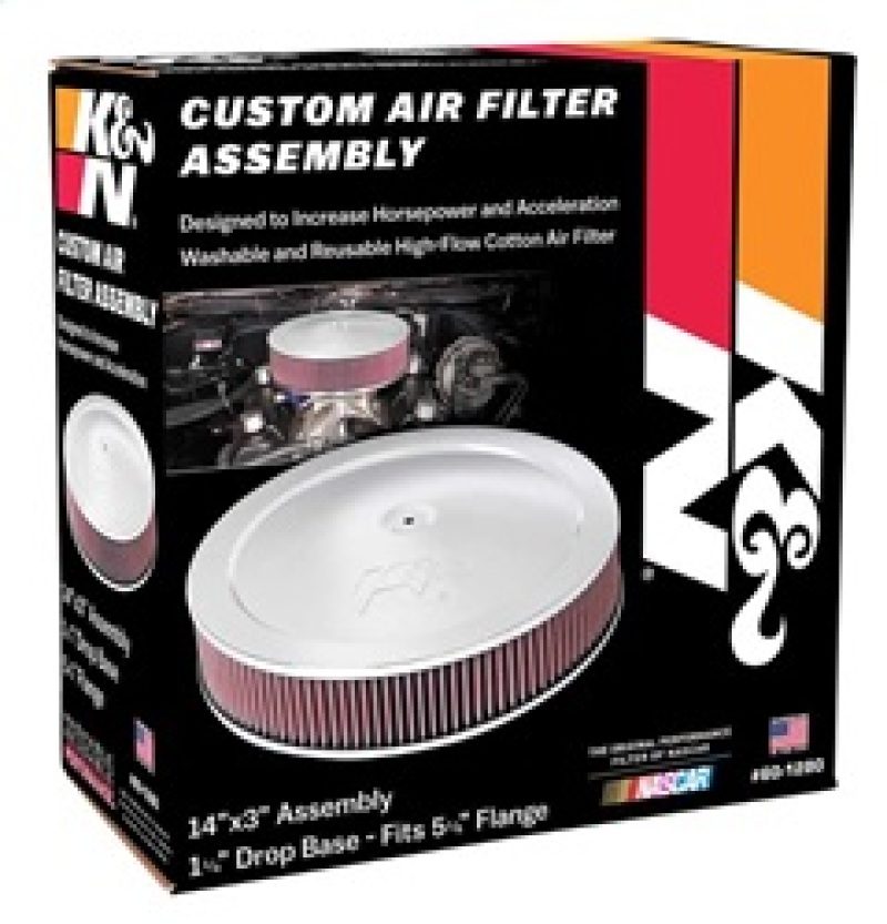 K&N Filters 60-1280 Custom Air Cleaner Assembly - Image 4