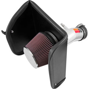 K&N 77-3089KP cold air intake system with aluminum intake tube