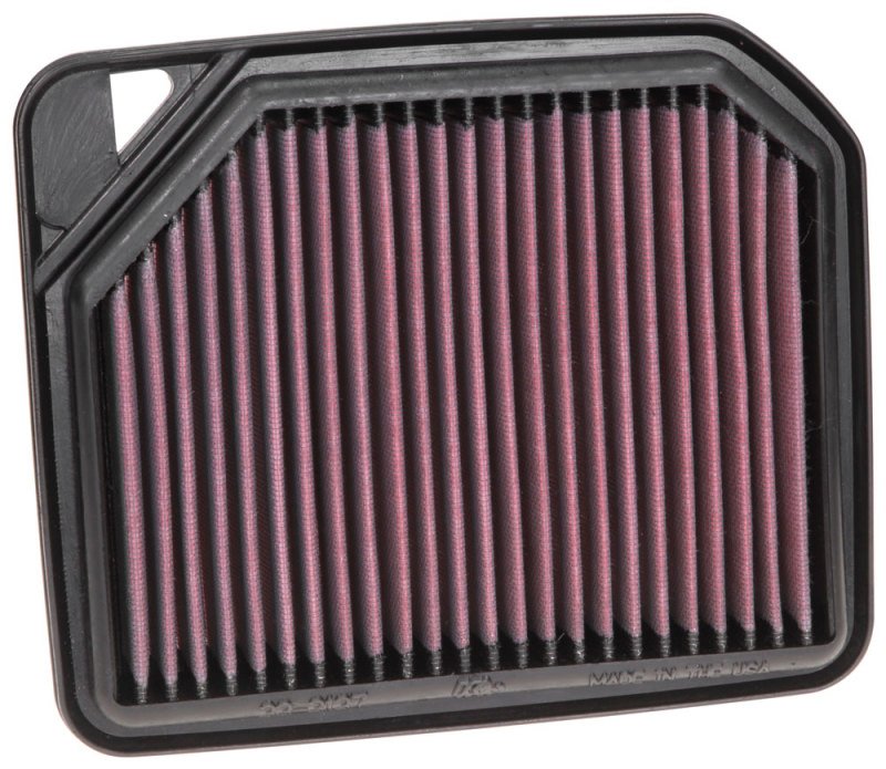 K&N 33-3137 High-Flow Air Filter - Washable and Reusable