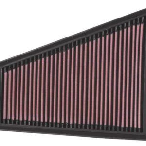 K&N 33-2393 High-Flow Air Filter with layered oiled cotton media