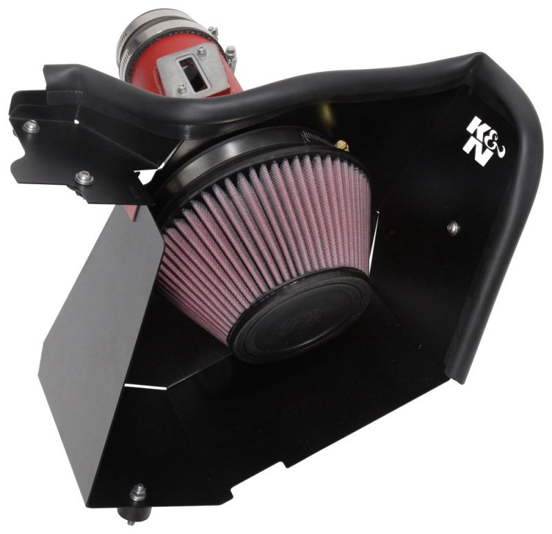 K&N Filters 69-1505TWR Cold Air Intake System with aluminum intake tube