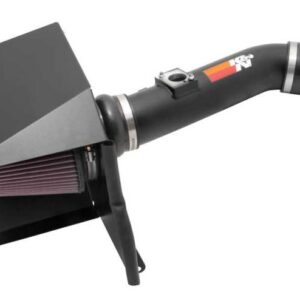 K&N Filters 77-3076KTK Cold Air Intake System with aluminum intake tube