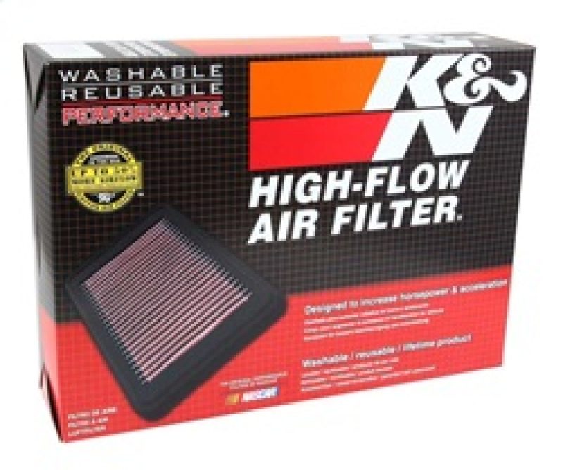 K&N 33-2446 High-Flow Air Filter for Land Rover Vehicles - Image 8