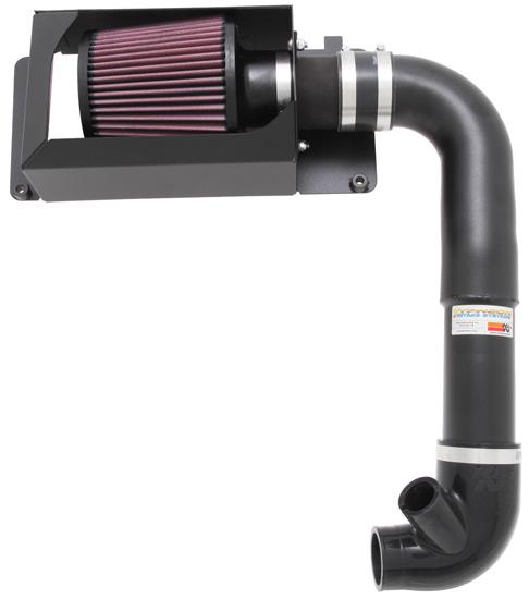 Mandrel-bent aluminum intake tube from K&N Filters 69-2004TTK