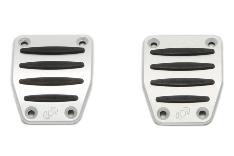 Dinan D700-0000 Pedal Covers in vehicle interior