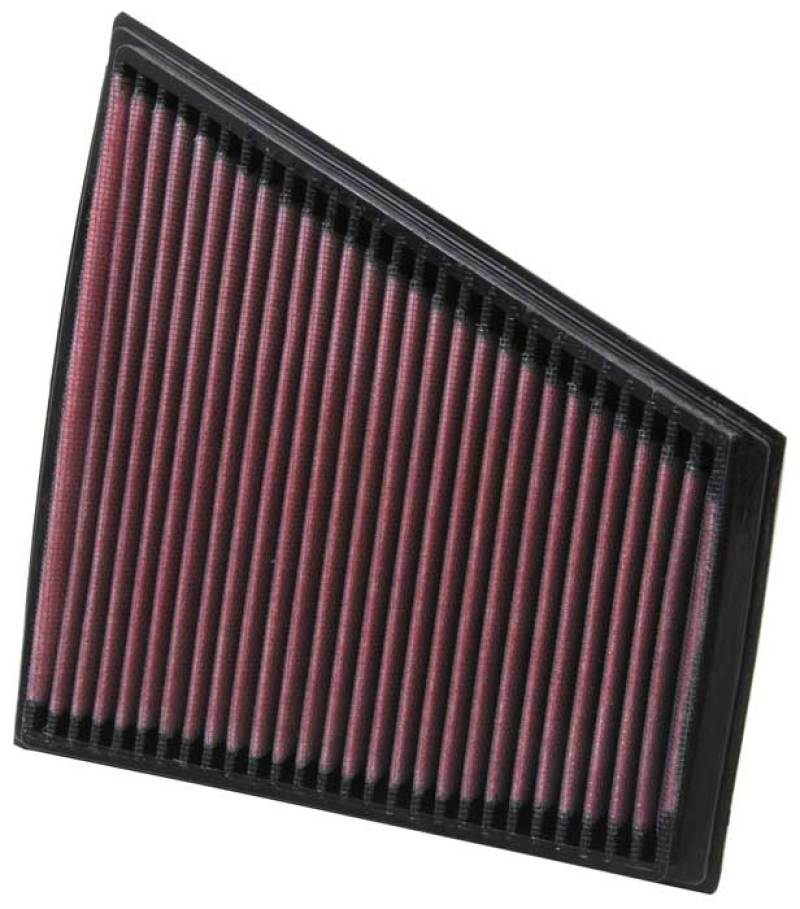 Close-up of K&N 33-2830 washable air filter design