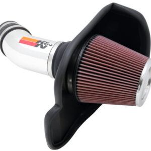 K&N Filters 69-2545TP Cold Air Intake System with aluminum intake tube