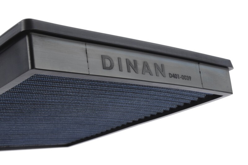 High flow air filter for BMW by Dinan