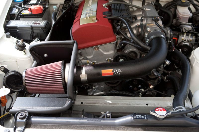 Custom heat shield included with K&N Filters 57-3514
