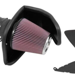 K&N Filters 69-2553TTK cold air intake system with aluminum intake tube